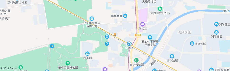 北京立水西桥_公交站地图_北京公交_妙搜公交查询2025