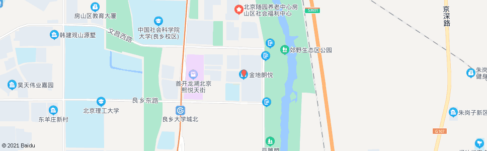 北京金地朗悦_公交站地图_北京公交_妙搜公交查询2024