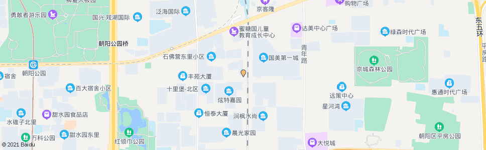 北京行宫东门_公交站地图_北京公交_妙搜公交查询2025