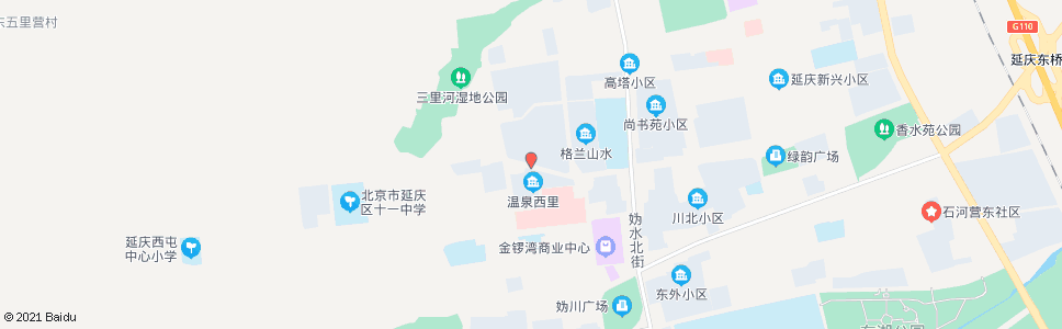 北京温泉西里_公交站地图_北京公交_妙搜公交查询2024