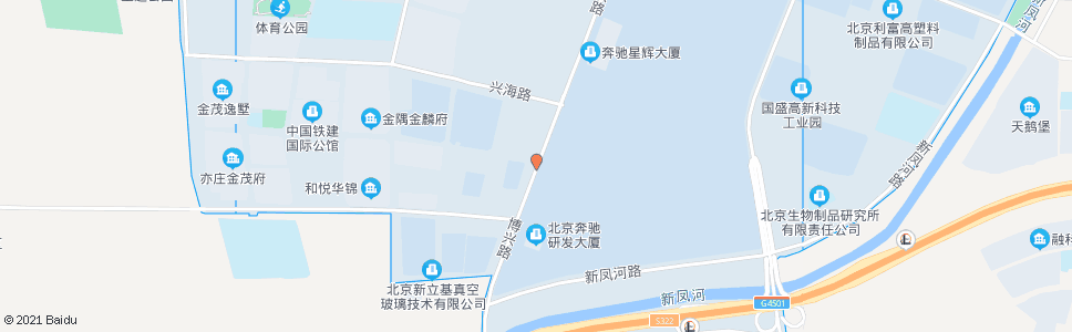 北京北京奔驰西门_公交站地图_北京公交_妙搜公交查询2024