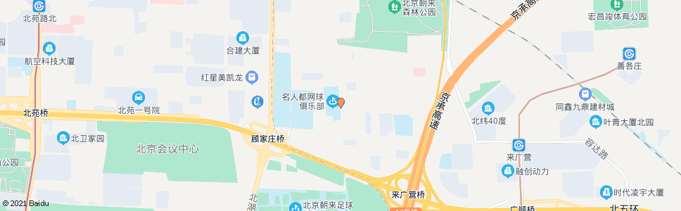 北京顾家庄_公交站地图_北京公交_妙搜公交查询2025