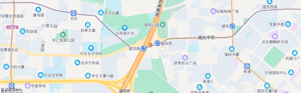 北京望京西站_公交站地图_北京公交_妙搜公交查询2024