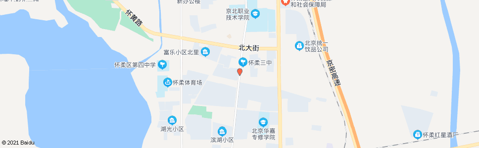 北京杨家园_公交站地图_北京公交_妙搜公交查询2025