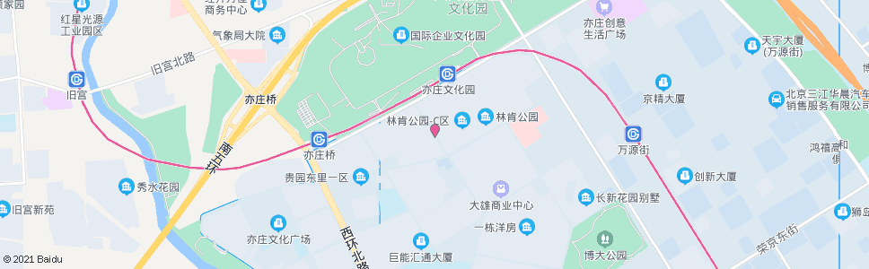 北京天华西路北口_公交站地图_北京公交_妙搜公交查询2024