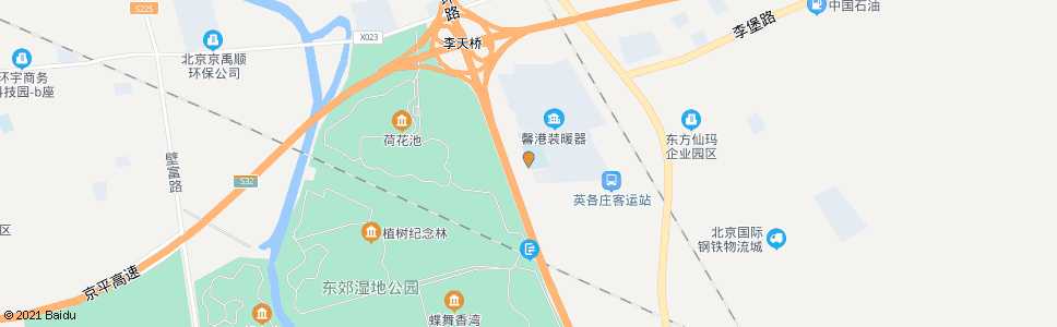 北京馨港庄园大门_公交站地图_北京公交_妙搜公交查询2025