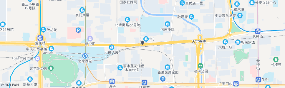 北京小马厂_公交站地图_北京公交_妙搜公交查询2025