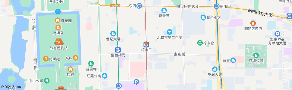 北京灯市口站_公交站地图_北京公交_妙搜公交查询2024