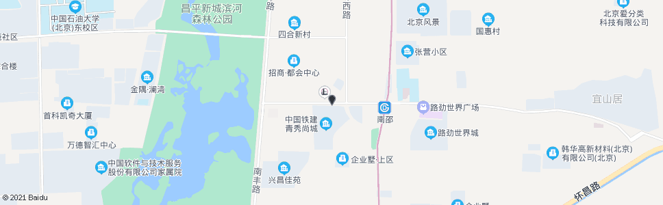 北京景荣街_公交站地图_北京公交_妙搜公交查询2024