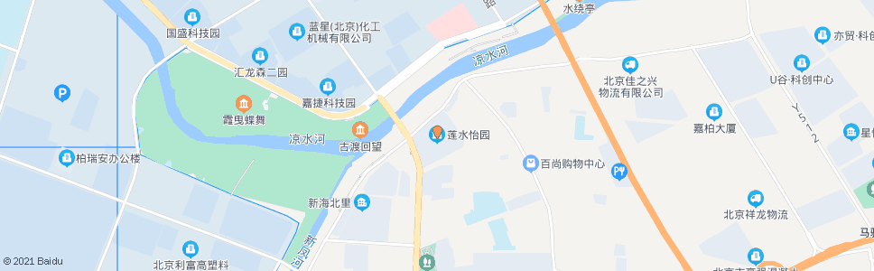 北京莲水怡园_公交站地图_北京公交_妙搜公交查询2025