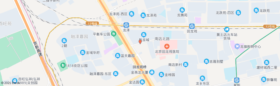 北京新龙城_公交站地图_北京公交_妙搜公交查询2025