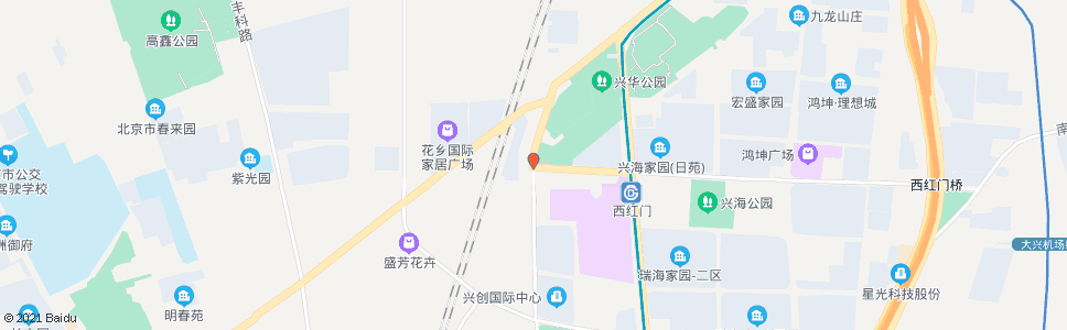 北京欣美街路口西_公交站地图_北京公交_妙搜公交查询2024