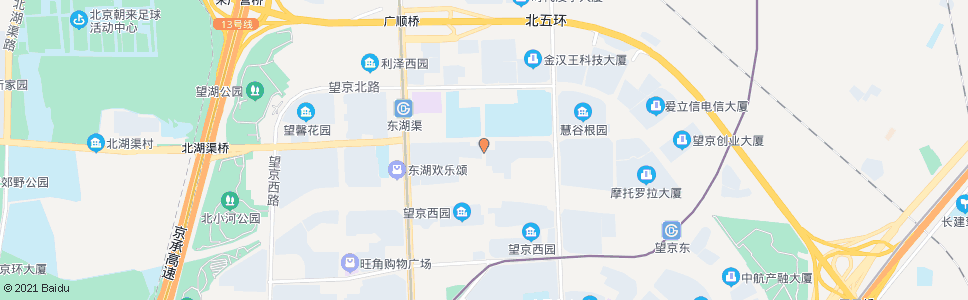 北京望京花园四区_公交站地图_北京公交_妙搜公交查询2024