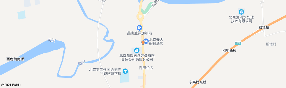 北京西高村北口(拥军路)_公交站地图_北京公交_妙搜公交查询2024