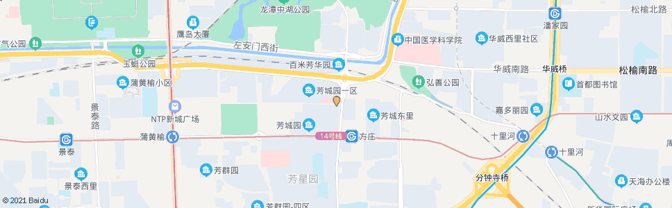 北京芳城路东口_公交站地图_北京公交_妙搜公交查询2024