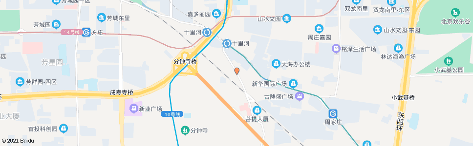 北京十里河村_公交站地图_北京公交_妙搜公交查询2025