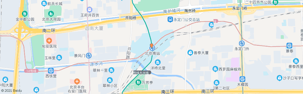 北京雁栖大街口南_公交站地图_北京公交_妙搜公交查询2025