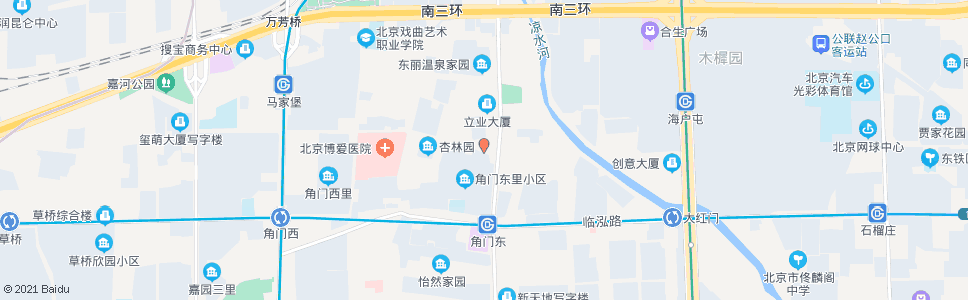 北京八角北路东口_公交站地图_北京公交_妙搜公交查询2024