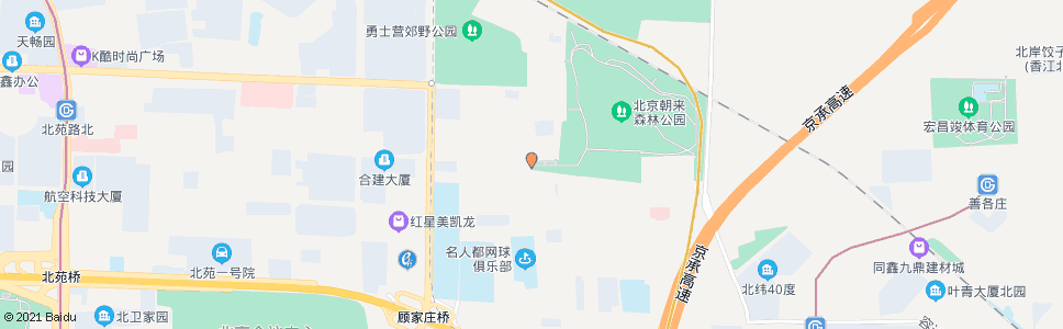 北京朝来农艺园_公交站地图_北京公交_妙搜公交查询2024