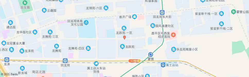 北京龙跃苑一区南门_公交站地图_北京公交_妙搜公交查询2024