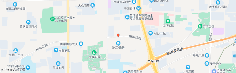 北京梅市口路_公交站地图_北京公交_妙搜公交查询2025