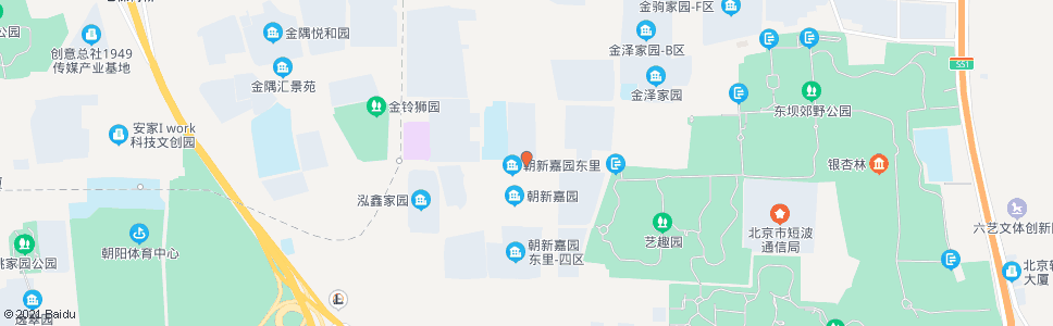 北京朝阳新城_公交站地图_北京公交_妙搜公交查询2025