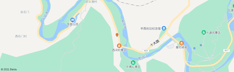 北京西河村_公交站地图_北京公交_妙搜公交查询2024