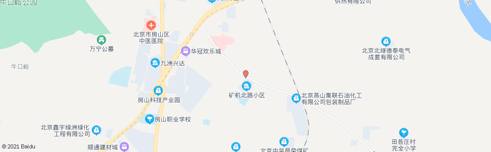 北京矿机北门_公交站地图_北京公交_妙搜公交查询2025