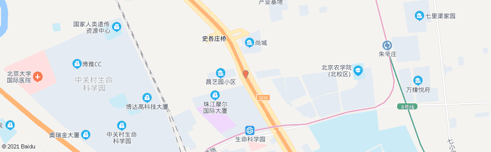 北京史各庄南_公交站地图_北京公交_妙搜公交查询2025