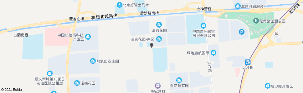 北京火沙路口_公交站地图_北京公交_妙搜公交查询2024