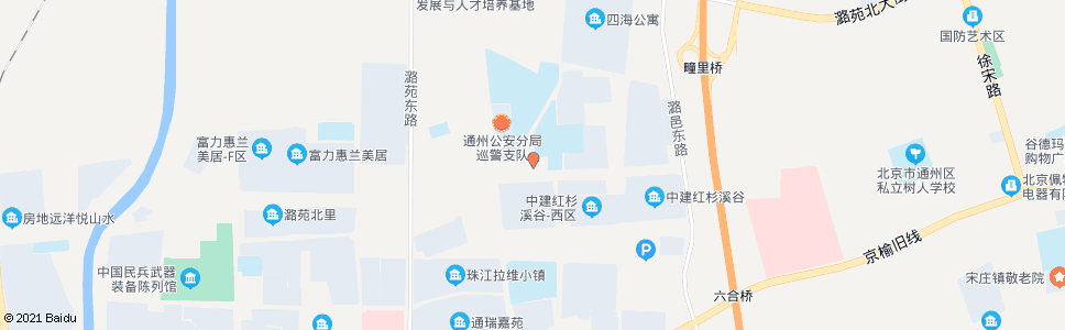 北京疃里新村_公交站地图_北京公交_妙搜公交查询2024