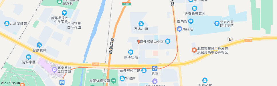 北京长泽北街_公交站地图_北京公交_妙搜公交查询2025