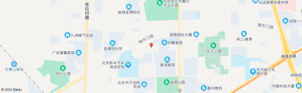 北京小屯西路北口_公交站地图_北京公交_妙搜公交查询2025