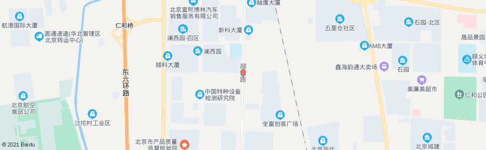 北京澜西园二区_公交站地图_北京公交_妙搜公交查询2025