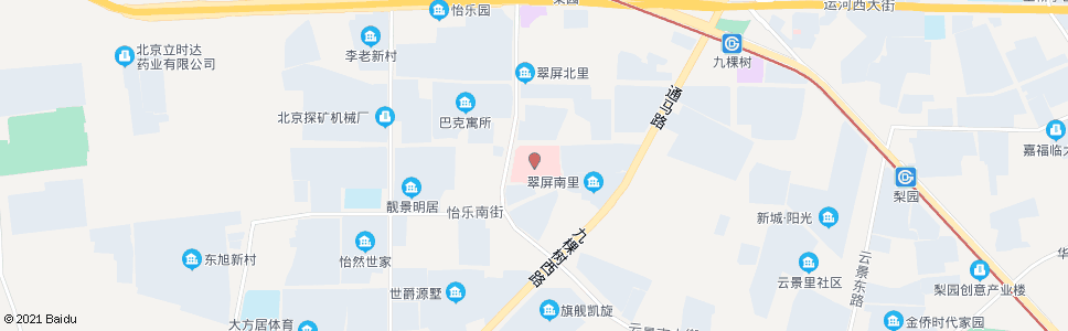 北京通州中医院_公交站地图_北京公交_妙搜公交查询2024