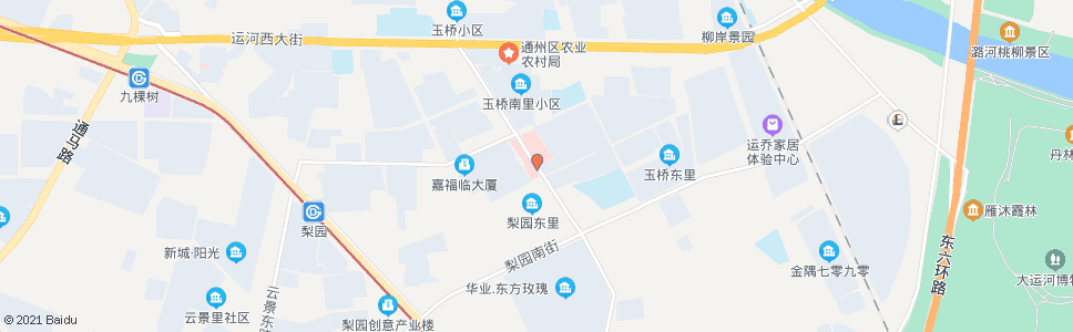 北京通州三间房_公交站地图_北京公交_妙搜公交查询2025