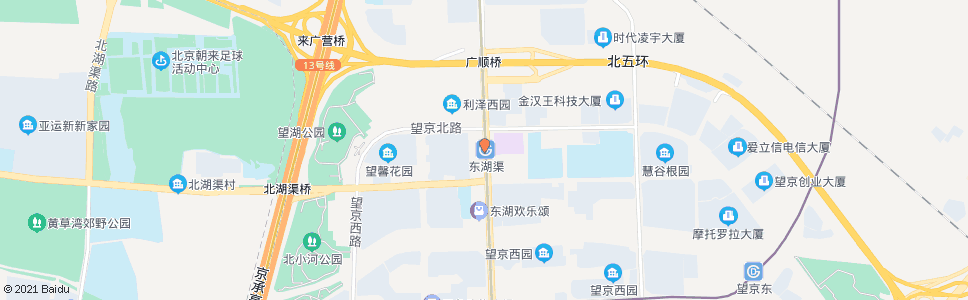 北京利泽中街西口_公交站地图_北京公交_妙搜公交查询2025