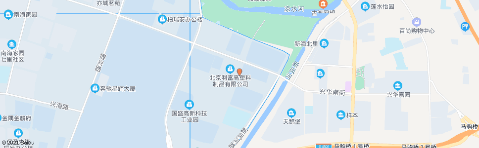 北京博兴一路变电站_公交站地图_北京公交_妙搜公交查询2024