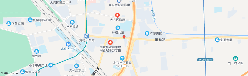 北京大兴桥西_公交站地图_北京公交_妙搜公交查询2025