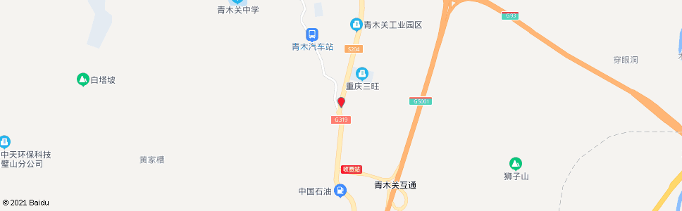 重庆青凤路(北碚路口)_公交站地图_重庆公交_妙搜公交查询2024