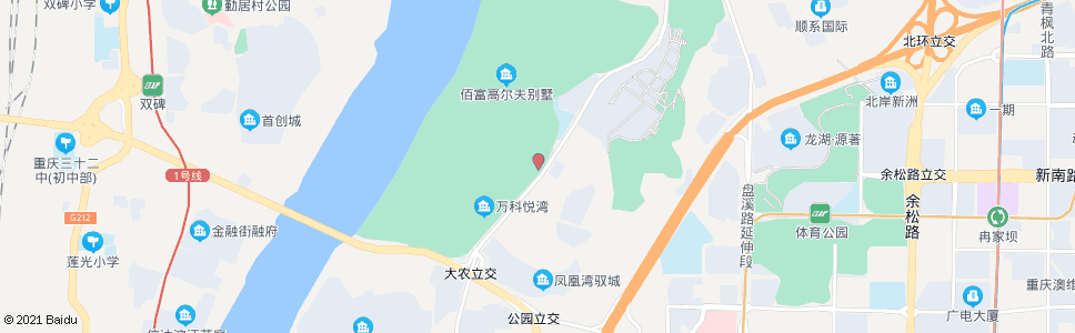 重庆凤凰湾悦湾南区_公交站地图_重庆公交_妙搜公交查询2024