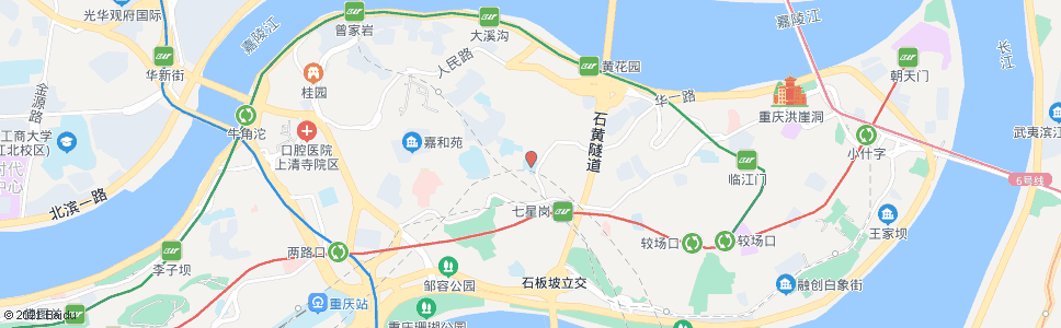 重庆中山路小学_公交站地图_重庆公交_妙搜公交查询2024