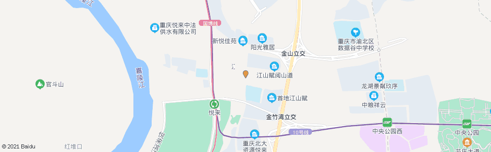 重庆阳光路口北_公交站地图_重庆公交_妙搜公交查询2025