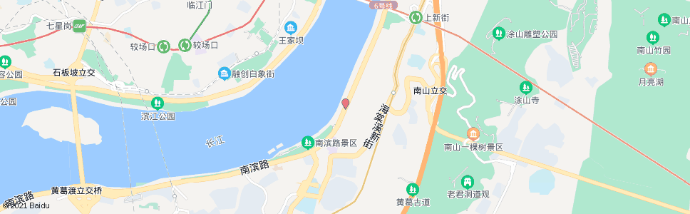 重庆海棠烟雨公园_公交站地图_重庆公交_妙搜公交查询2025