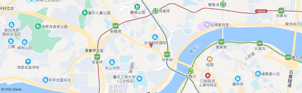 重庆华唐路_公交站地图_重庆公交_妙搜公交查询2025