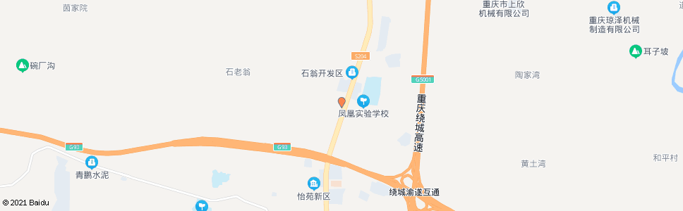 重庆青木关路口_公交站地图_重庆公交_妙搜公交查询2025