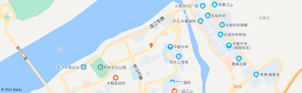 重庆丰都超市_公交站地图_重庆公交_妙搜公交查询2025