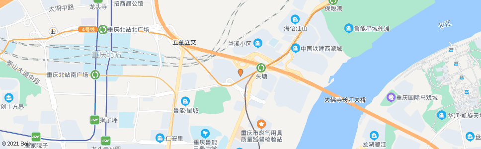 重庆中亿阳明山水(小区)_公交站地图_重庆公交_妙搜公交查询2025