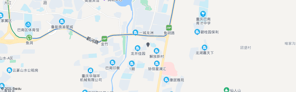 重庆尚文大道路口_公交站地图_重庆公交_妙搜公交查询2025