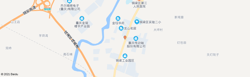 重庆龙山村_公交站地图_重庆公交_妙搜公交查询2025